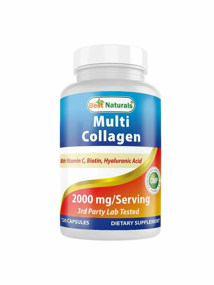 Best Naturals Multi Collagen 2000 mg 120 cap (чз)